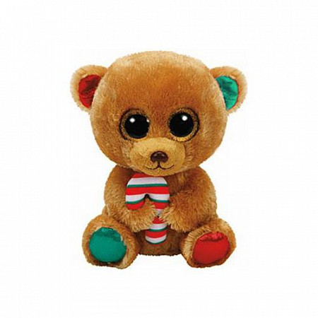 Мягкая игрушка TY Медвежонок Bella Christmas Collection 15 см 37240