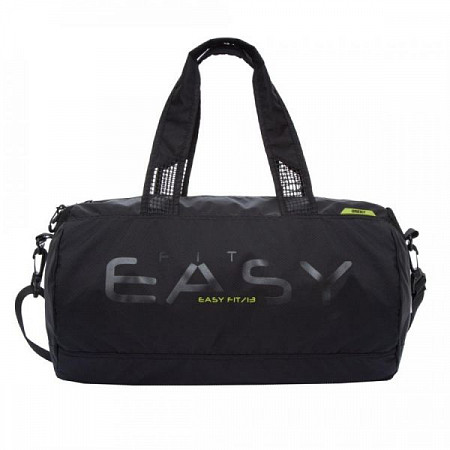 Спортивная сумка GRIZZLY TU-918-2 black/lime