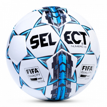 Мяч футбольный Select Numero 10 IMS 810508-102 №5 white/black/blue