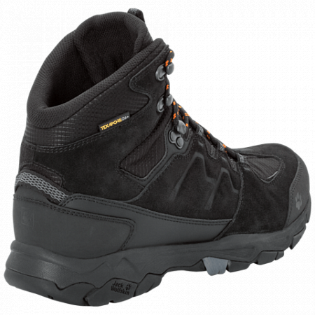 Ботинки мужские Jack Wolfskin Mtn Attack 6 Texapore Mid M black / orange