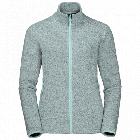 Джемпер женский Jack Wolfskin Caribou Track Jacket W green haze