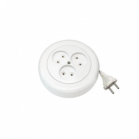 Удлинитель Bylectrica на катушке 5м 3 розетки У6-2405м