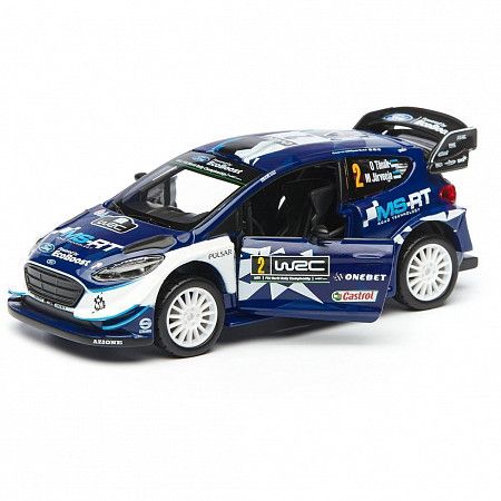 На картинке изображен Машинка Bburago 1:32 2017 M-Sport Ford Fiesta WRC (18-41052) Машинка Bburago 1:32 2017 M-Sport Ford Fiesta WRC (18-41052)