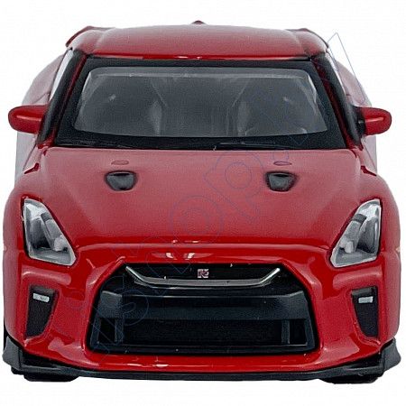 Машинка Bburago 1:43 2017 Nissan GT-R R35 (18-30000/18-30207) red