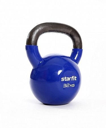 Гиря виниловая Starfit Core DB-401 32 кг dark blue