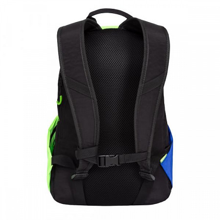 Рюкзак GRIZZLY RQ-910-1 black/lime