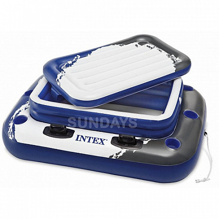 На картинке изображен Надувной бар-холодильник Intex Mega Chill 2 58821 Надувной бар-холодильник Intex Mega Chill 2 58821