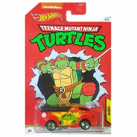 Машинка Hot Wheels Teenage Mutant Ninja Turtles 4/5 (GDG83 GJV09)