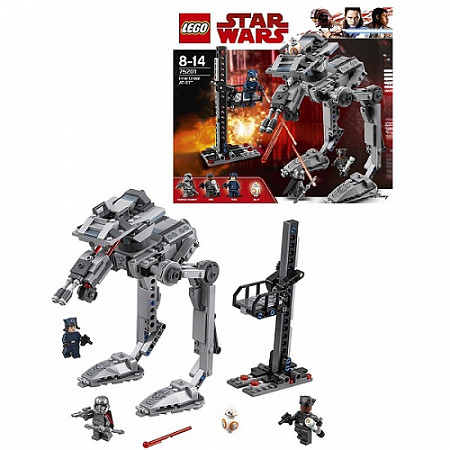 Конструктор LEGO Star Wars Вездеход AT-ST Первого Ордена 75201