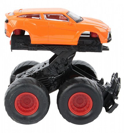 Инерционная машина Ausini KLX500-113 Orange jeep