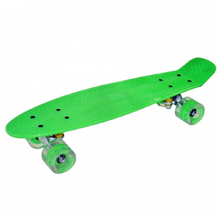На картинке изображен Penny board (пенни борд) Favorit M2201 green Penny board (пенни борд) Favorit M2201 green