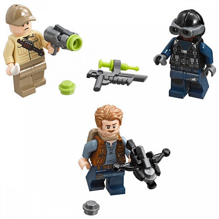 Конструктор LEGO Jurassic World Погоня за Блю на вертолёте 75928