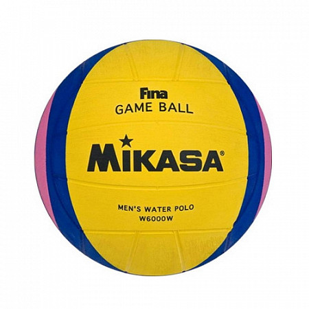 Мяч для водного поло Mikasa W 6000 W FINA Approved yellow