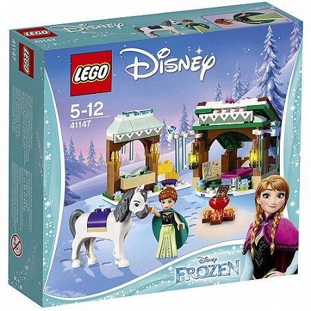 На картинке изображен Конструктор Lego Disney 41147 Зимние приключения Анны Конструктор Lego Disney 41147 Зимние приключения Анны
