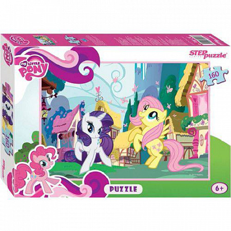 На картинке изображен Пазлы Step Puzzle Мой маленький пони 94027 Пазлы Step Puzzle Мой маленький пони 94027