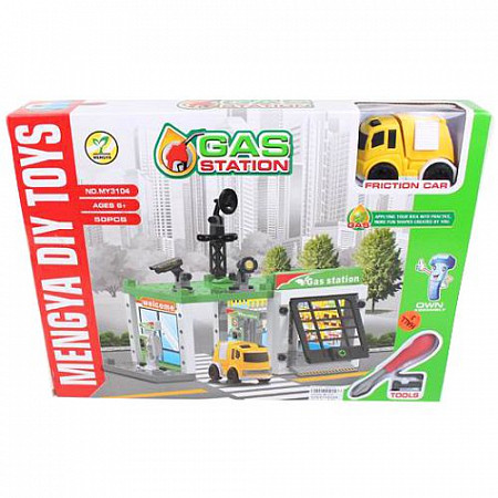 Игровой набор Заправочная станция MY3104