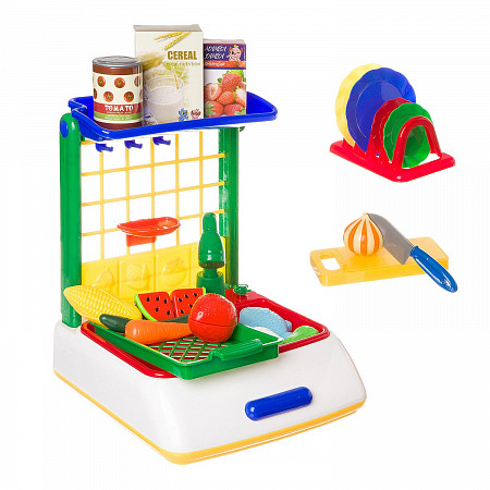 На картинке изображен Набор YAKO "Кухня как у мамы" Д87562 (21 деталь) Набор YAKO "Кухня как у мамы" Д87562 (21 деталь)