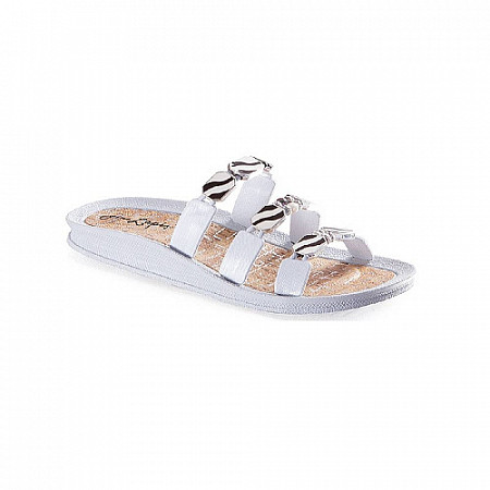 На картинке изображен Шлепанцы пляжные женские Fashy 7786-10 белый Шлепанцы пляжные женские Fashy 7786-10 белый