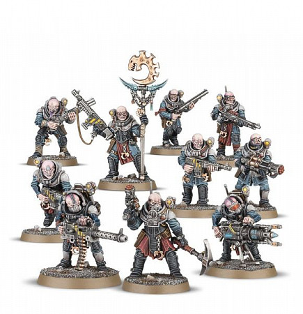 На картинке изображен Фигурки Games Workshop Warhammer: Genestealer Cults Neophyte Hybrids 51-52 Фигурки Games Workshop Warhammer: Genestealer Cults Neophyte Hybrids 51-52