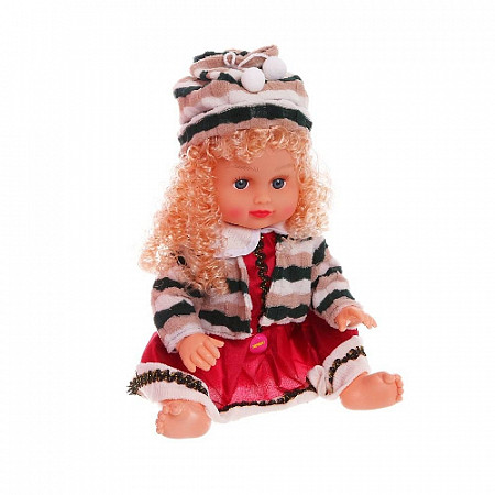 Кукла Play Smart Алина в шапочке в сумке 5062