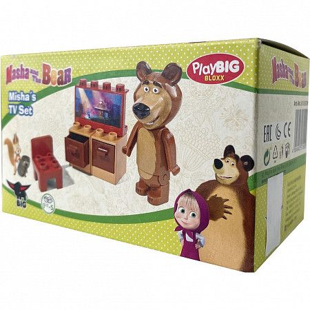 Конструктор BIG toys Маша и Медведь (800057090) №4