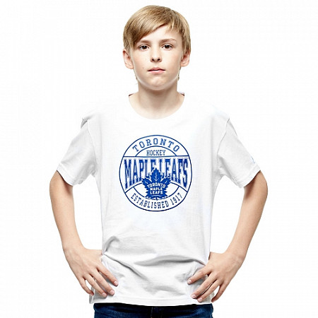 Футболка подростковая Atributika&Club NHL Toronto Maple Leafs 30270 white