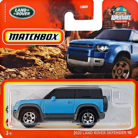  Машинка Matchbox 2020 Land Rover Defender 90 69/100 (C0859 HFR57) mainline 2022