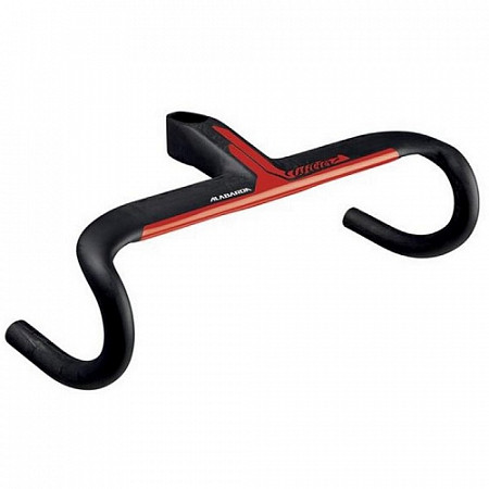 Руль лежак Wilier Alabarda 90 х 400 мм W7HBA Black/Red