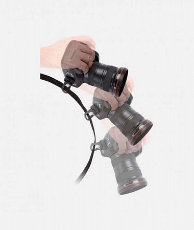 На картинке изображен Наплечный ремень для фотоаппарата Case Logic DCS101 Black (3201647) Наплечный ремень для фотоаппарата Case Logic DCS101 Black (3201647)