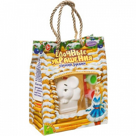 На картинке изображен Набор Для Творчества Bondibon Новогодние Украшения Мышки ВВ3436 Набор Для Творчества Bondibon Новогодние Украшения Мышки ВВ3436