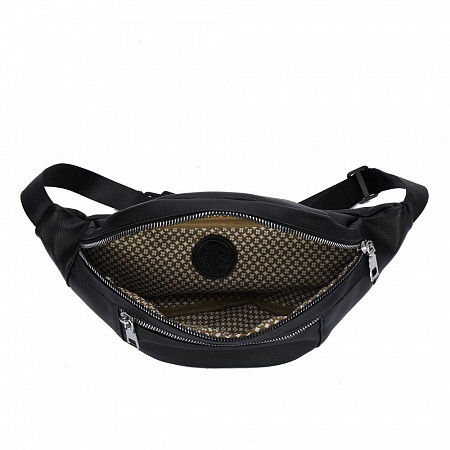 Поясная сумка женская Ors Oro OPS-0157 black