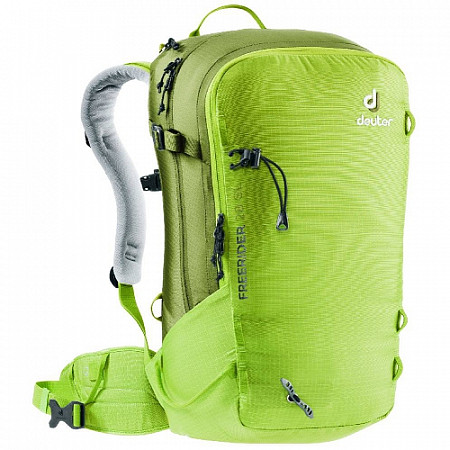 На картинке изображен Рюкзак Deuter Freerider 28 SL 3303221-8204 citrus/moss (2020-21) Рюкзак Deuter Freerider 28 SL 3303221-8204 citrus/moss (2020-21)