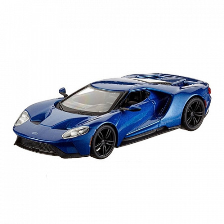 Коллекционная машина Bburago 1:32 Ford GT (18-43043) blue