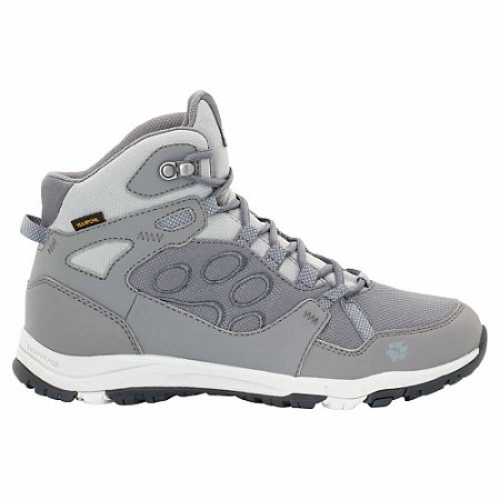 Ботинки женские Jack Wolfskin Activate Texapore Mid W grey