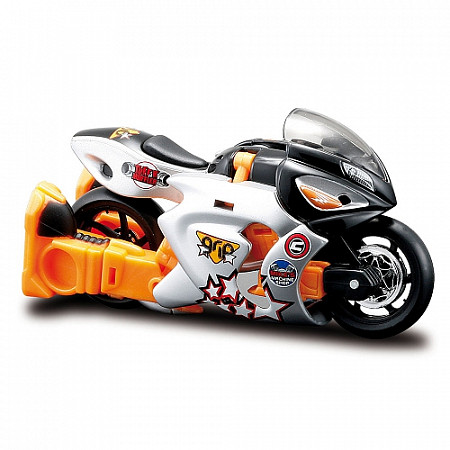 Мотоцикл-трансформер Maisto Grip (35003) silver/orange