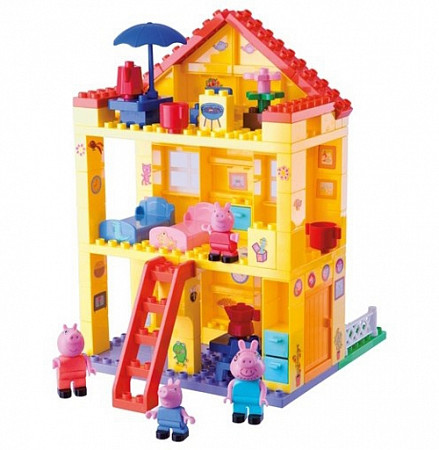 Конструктор Big любимый дом Peppa Pig, 107 дет 800057078