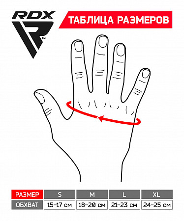 Перчатки для MMA RDX GGR-F12R red