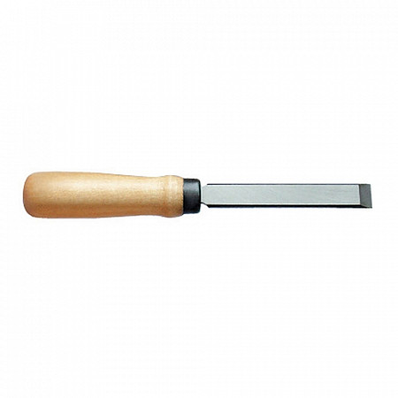 Стамеска плоская Рубин-7 с деревянной ручкой 25мм
