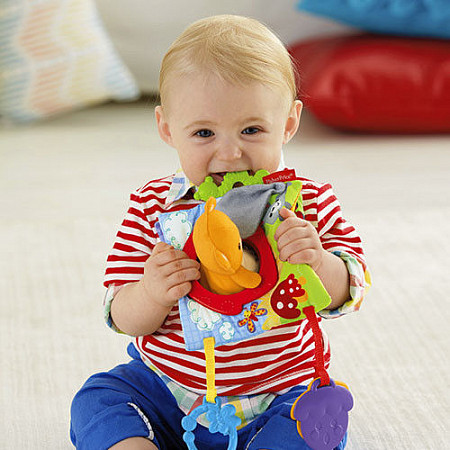 На картинке изображен Подвеска Fisher Price Лесные друзья CGP01 Подвеска Fisher Price Лесные друзья CGP01