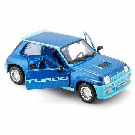 Коллекционная машина Bburago Renault 5 Turbo (18-43215) blue