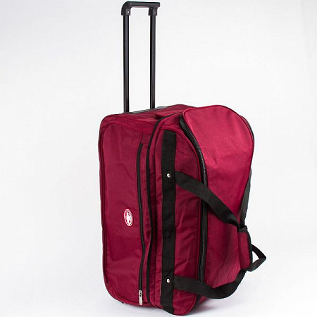 Дорожная сумка на колесах Stels 600 dark pink