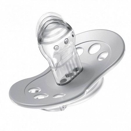 Пустышка силиконовая 0-3 мес. симметричной формы, динамическая LOVI Folky (22/841boy) 2 шт.