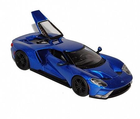 Коллекционная машина Bburago 1:32 Ford GT (18-43043) blue