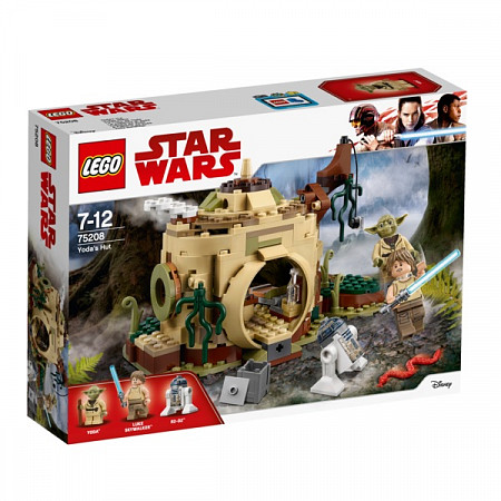 На картинке изображен Конструктор LEGO Star Wars Хижина Йоды 75208 Конструктор LEGO Star Wars Хижина Йоды 75208