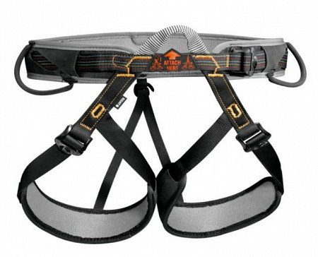 Поясная беседка Petzl Aspir black/yellow