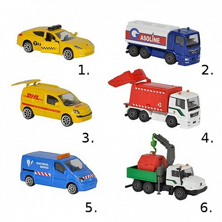 Игрушка Majorette Машинки городская техника 212057500 в ассортименте