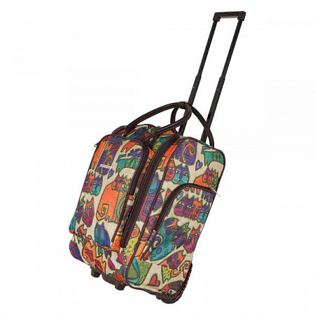 Дорожная сумка на колесах ЦВВ 502 beige