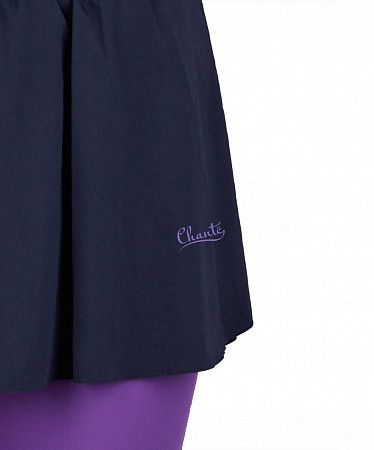 На картинке изображен Шорты гимнастические детские Chanté Amanda Black/Purple CH21030-2020-301-K полиамид Шорты гимнастические детские Chanté Amanda Black/Purple CH21030-2020-301-K полиамид