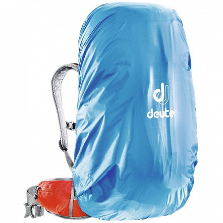 На картинке изображен Чехол от дождя Deuter Raincover II 39530-3013 coolblue (2020-21) Чехол от дождя Deuter Raincover II 39530-3013 coolblue (2020-21)