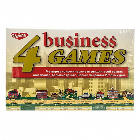 На картинке изображен Детская настольная игра Dream Makers 4 экономические игры 8004 Детская настольная игра Dream Makers 4 экономические игры 8004